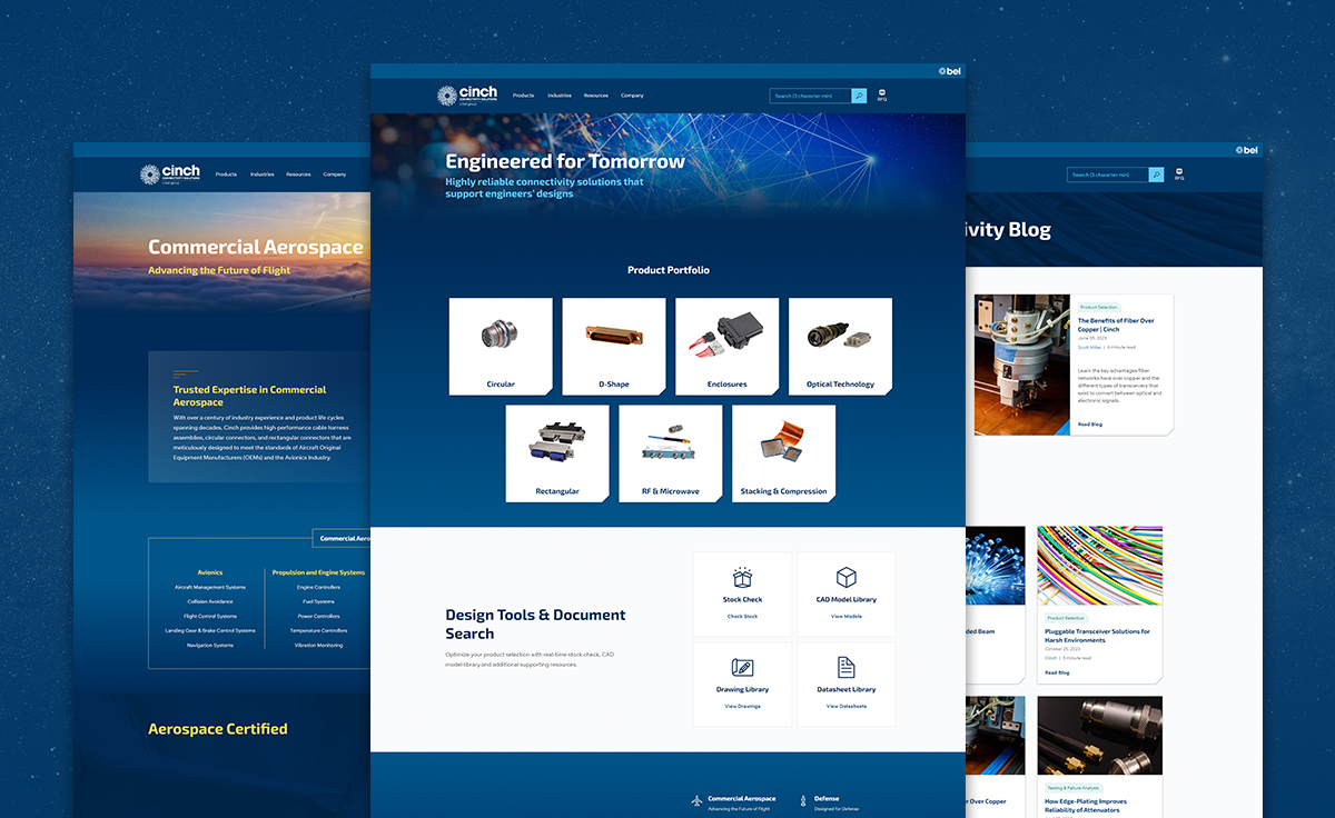 Cinch Debuts New Website Optimized for Customer Experience